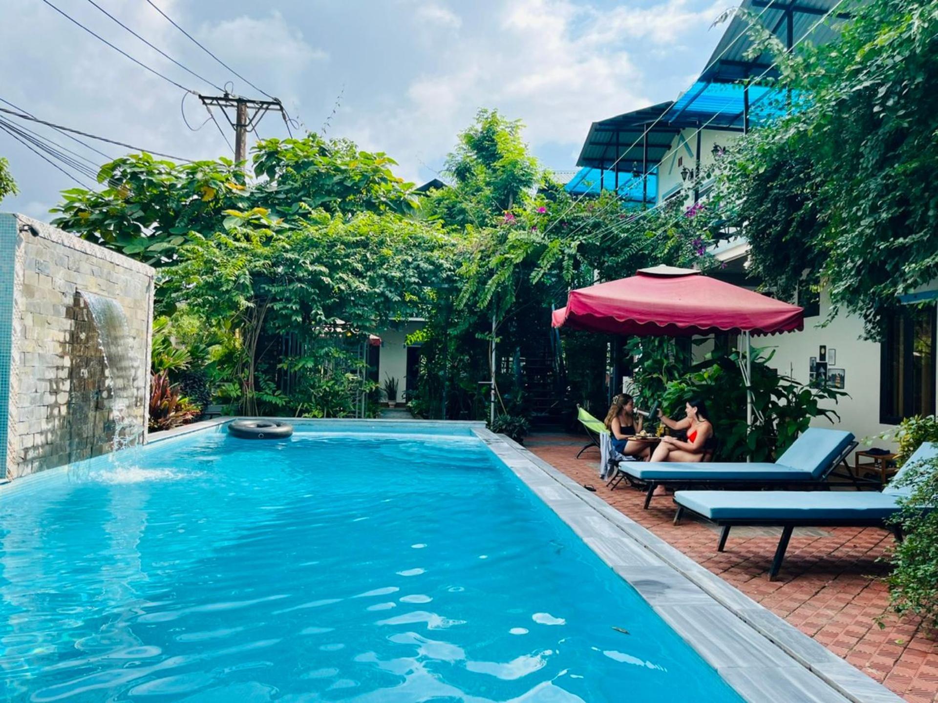 An An Homestay Bungalow Phong Nha Eksteriør bilde