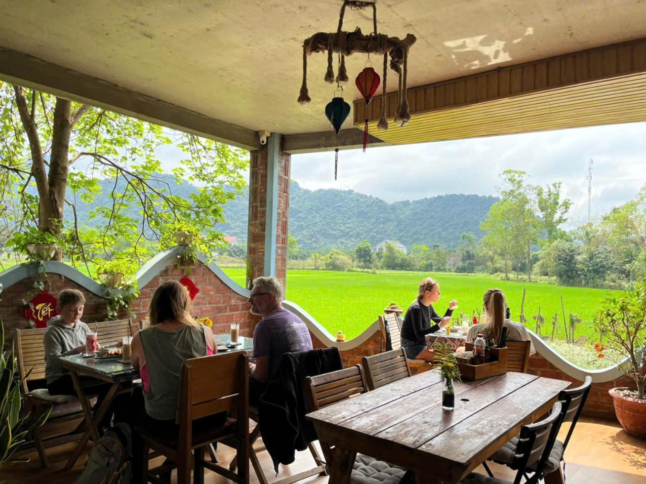An An Homestay Bungalow Phong Nha Eksteriør bilde