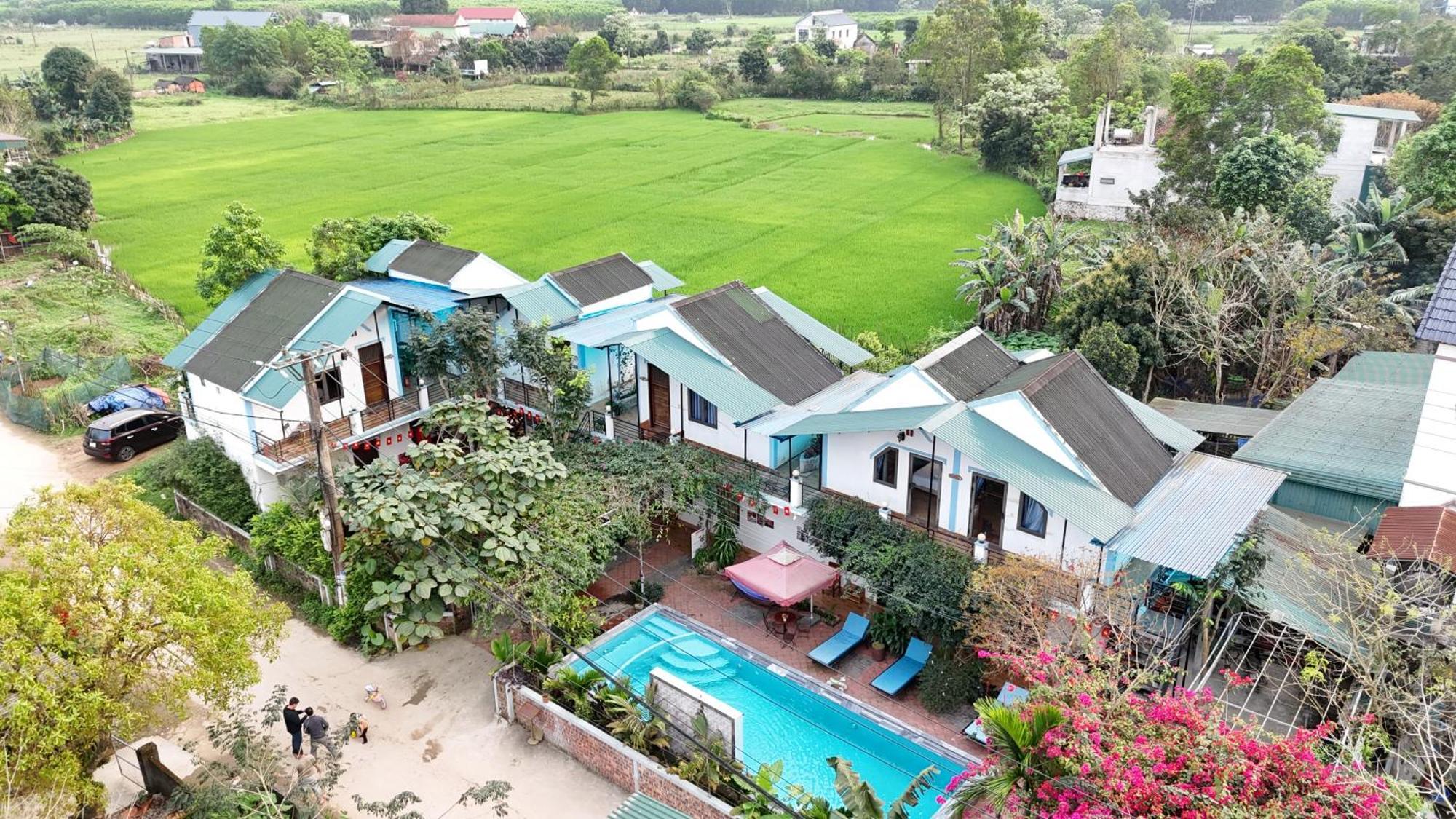 An An Homestay Bungalow Phong Nha Eksteriør bilde