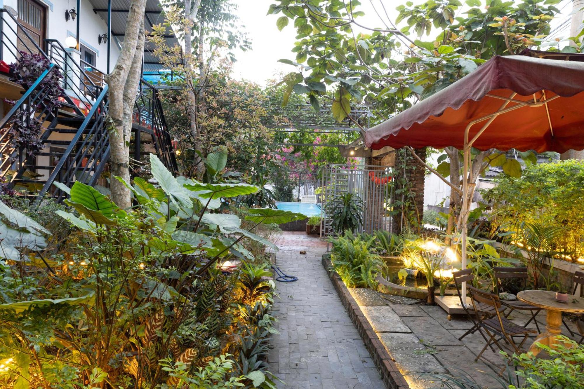 An An Homestay Bungalow Phong Nha Eksteriør bilde