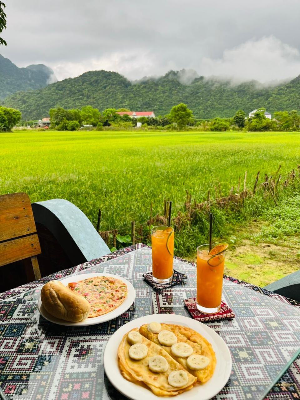An An Homestay Bungalow Phong Nha Eksteriør bilde