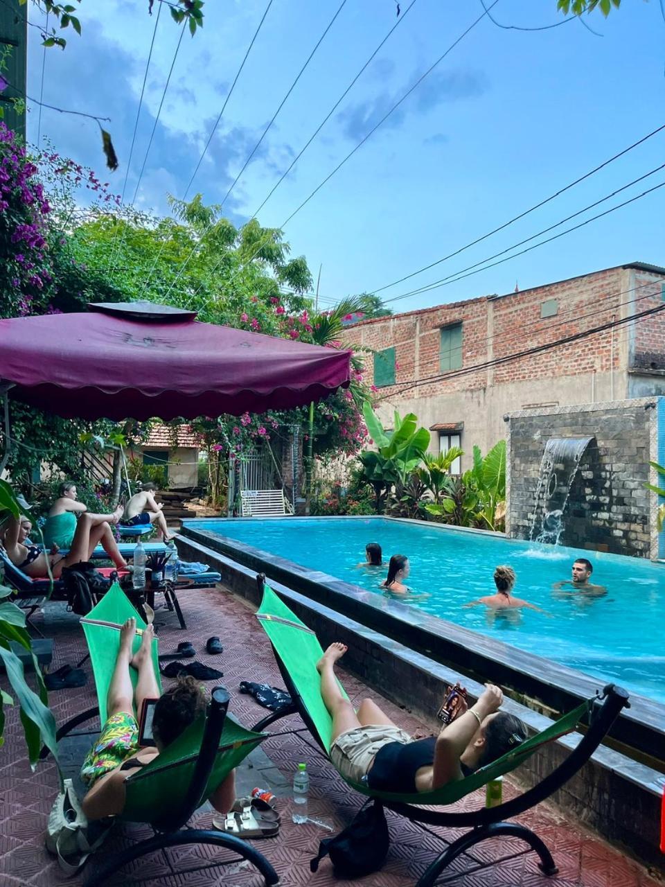 An An Homestay Bungalow Phong Nha Eksteriør bilde